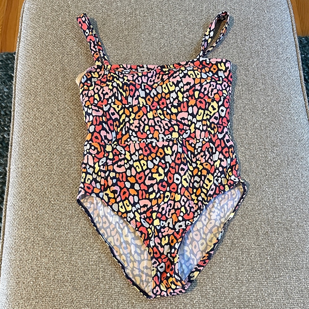 Summersalt Multicolor Leopard-Print One-Piece Swimsuit